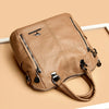 Vintage-Inspired Crossbody Bag with Roomy Interior