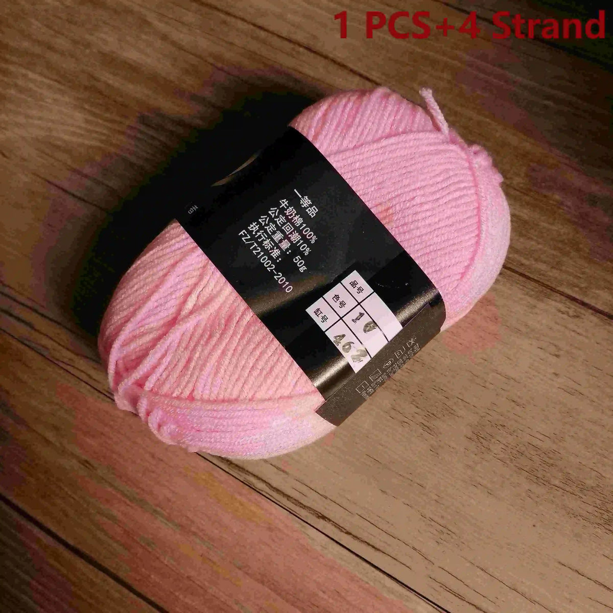 4-Ply Soft Cotton Blend Yarn for Knitting and Crochet