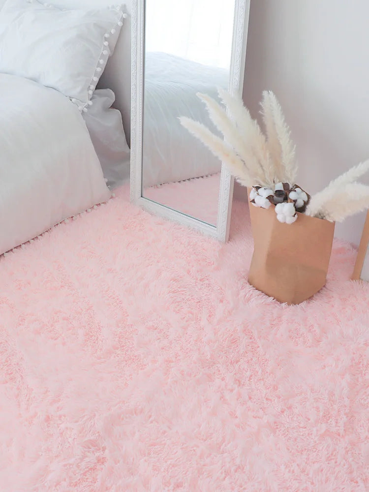 Plush Shag Area Rug – Soft, Cozy, and Modern