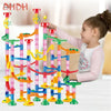DIY Marble Run Building Blocks Set