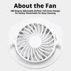 Solar-Powered Cooling Fan Hat