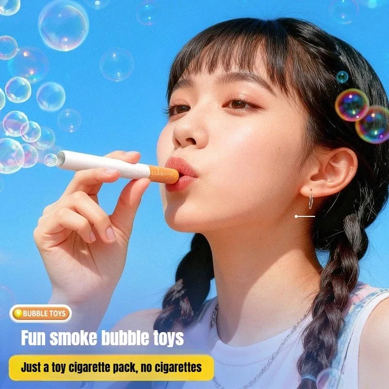 Cigarette-Shaped Bubble Wand – Fun Stress Relief Toy for Desk and Parties