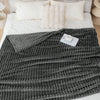 Ultra-Soft Striped Flannel Throw Blanket