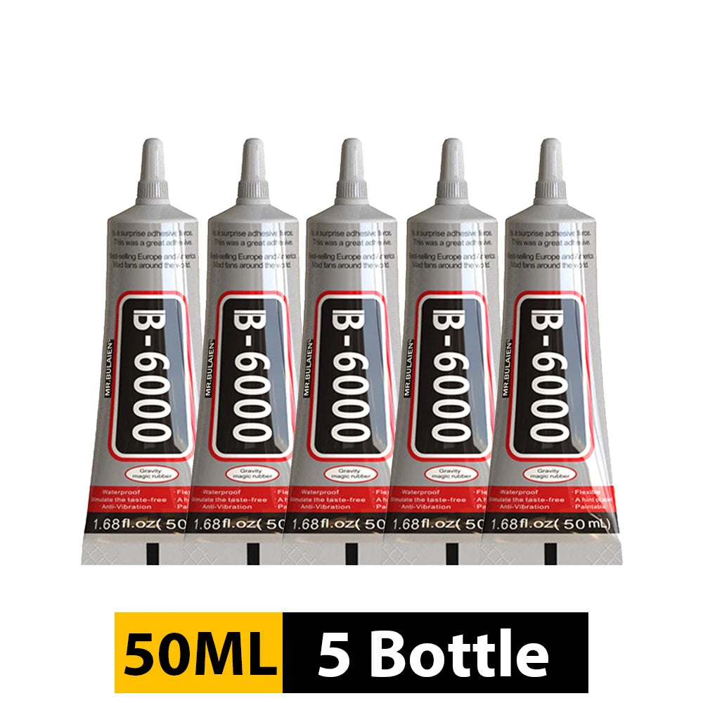 B6000 Multi-Purpose Clear Adhesive with Precision Applicator