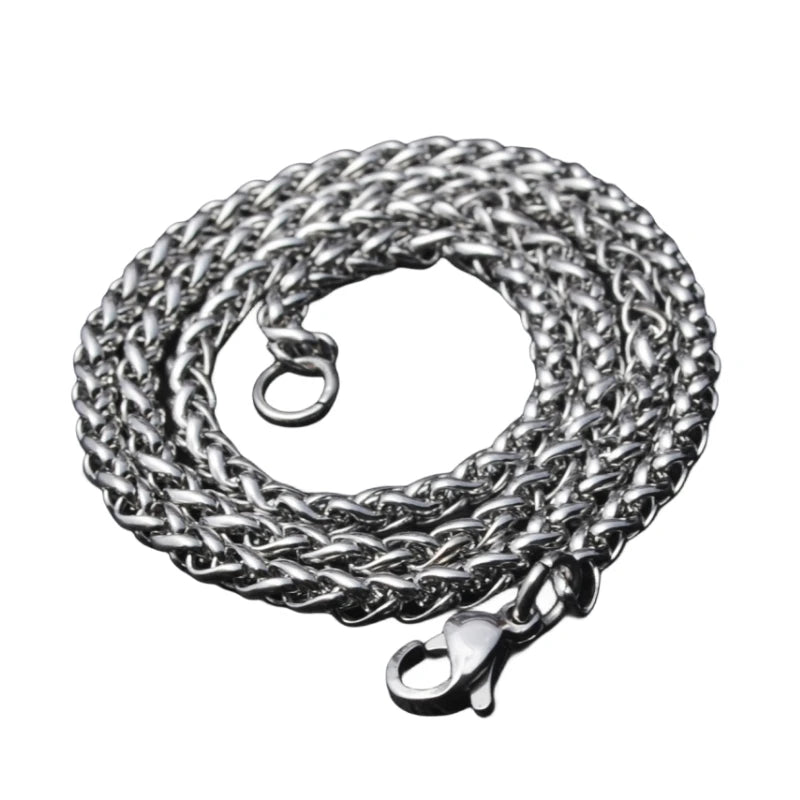 Twisted Rope Chain Necklace
