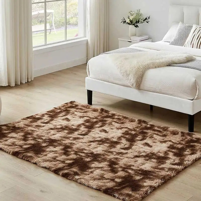 Plush Shaggy Area Rug for Living Room & Bedroom