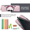 Monster High Pink Pattern Pencil Case