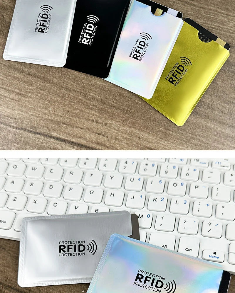 RFID Blocking Card Sleeves (Pack of 2)