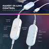 RGB Gaming Headset with 7.1 Surround Sound and Detachable Microphone
