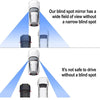 Heart-Shaped HD Wide-Angle Car Rearview Mirror (2-Pack)