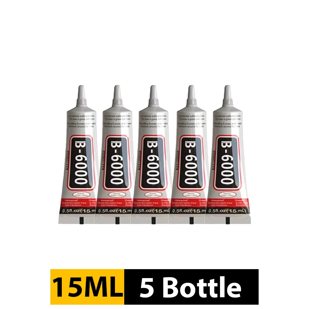 B6000 Multi-Purpose Clear Adhesive with Precision Applicator