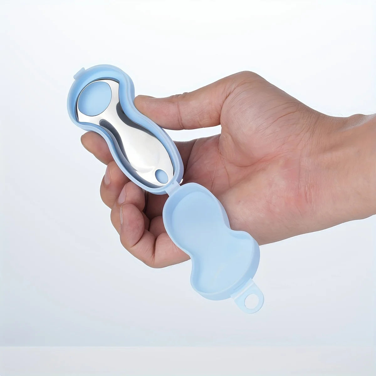 Stainless Steel Tongue Scraper with Travel Case