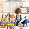 Magnetic Building Sticks and Balls Construction Set - 188 Pieces STEM Toy for Kids