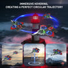 Stunt Foam Glider Drone with LED Lights and Intelligent Hover