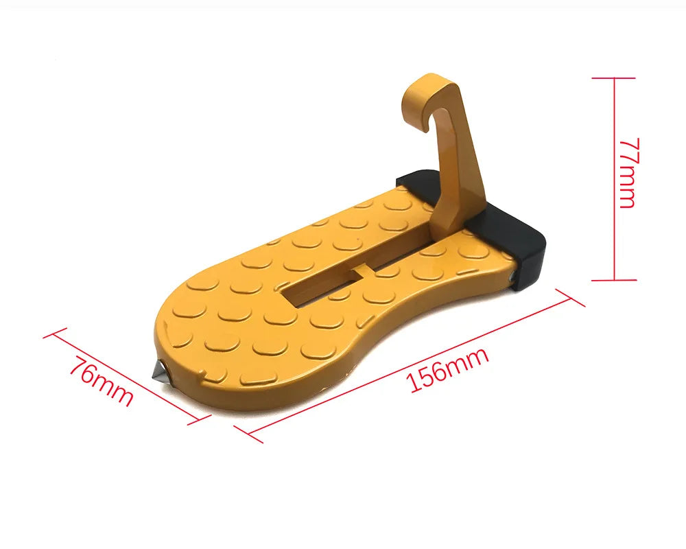 Portable Car Door Step Hook for Easy Roof Access
