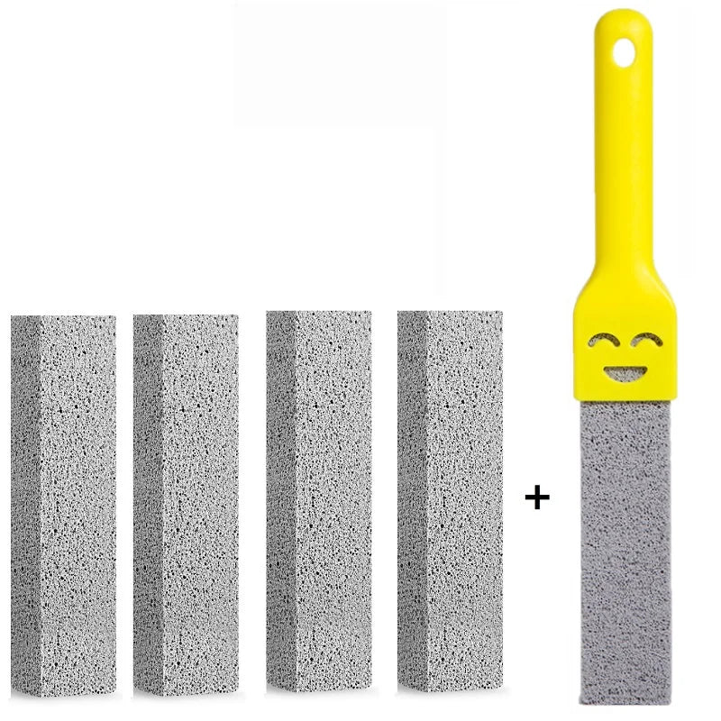 Pumice Stone Cleaning Stick Set for Toilet, Tile, and Sink Stain Removal