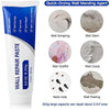 Tube of Quick-Drying Wall Mending Agent paste for repairing wall damage like scraping, staining, cracks, and nails.