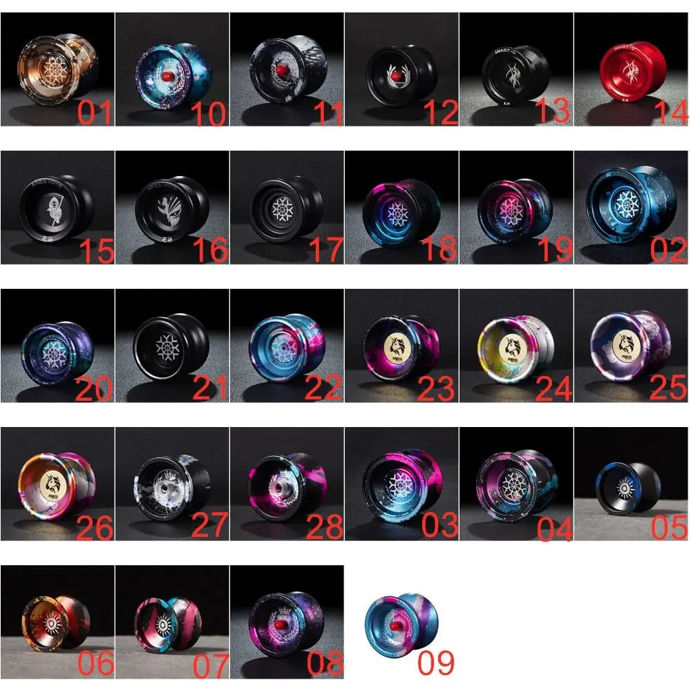 Professional Aluminum Unresponsive Yoyo with High-Precision Ball Bearing