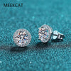 Dazzling Moissanite Stud Earrings