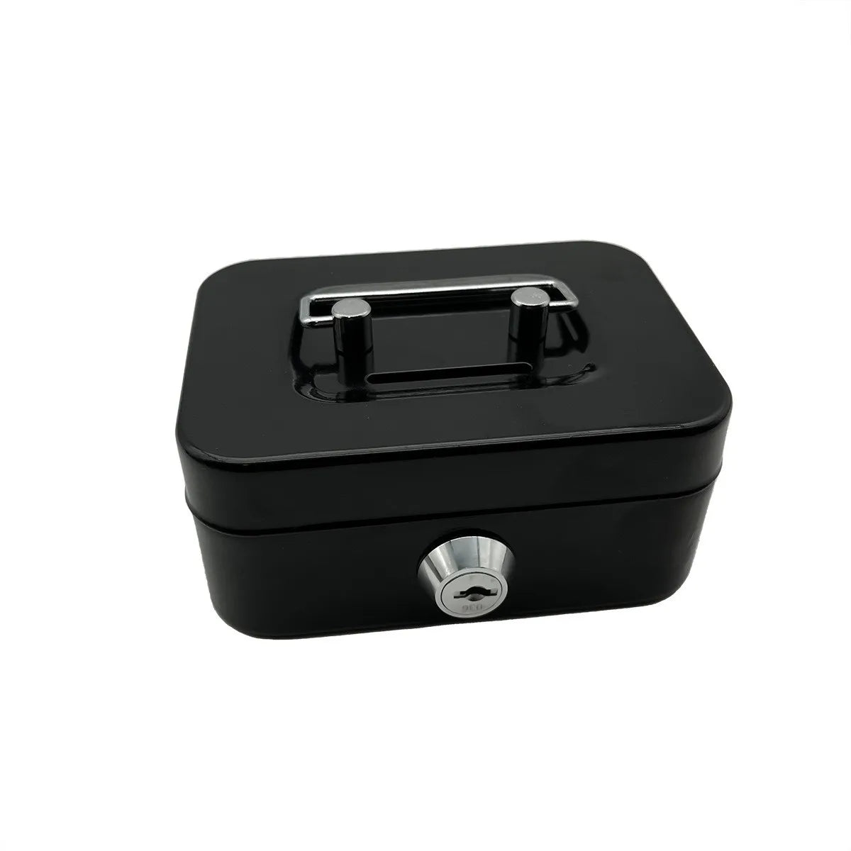 Lockable Piggy Bank with Key – Compact Coin & Key Storage Box