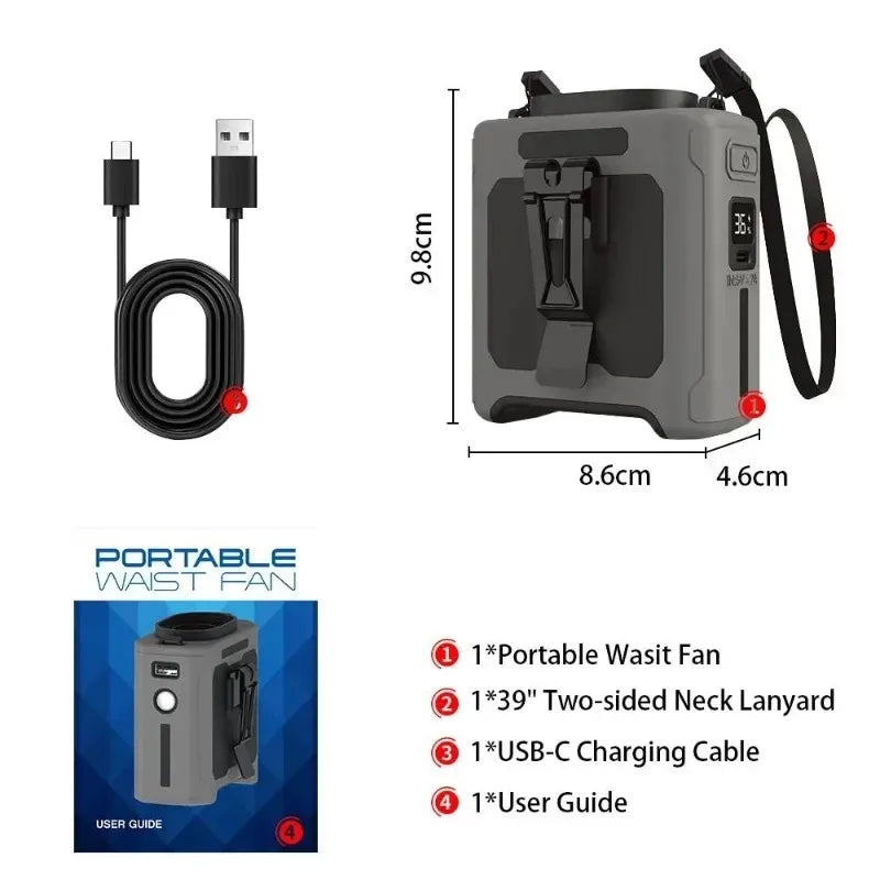 Tragbare LED-Gürtelfen