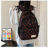 Korean Fashion Bow Print Backpack