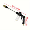 Tuyau d'arrosage extensible avec pistolet mousse