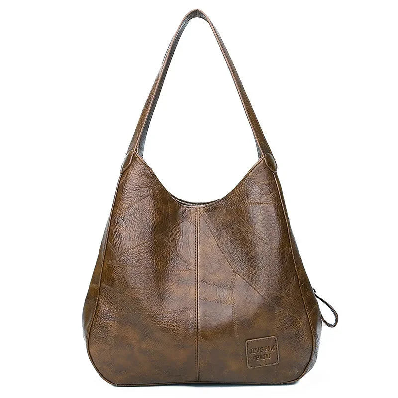 Bolso de Hombro Vintage de TPU Suave con Asas Dobles