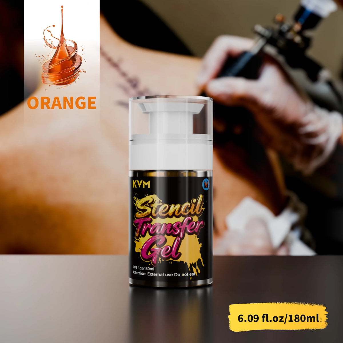 Tattoo Transfer Stencil Gel for Precise, Hygienic Outlines