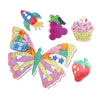 No-Mess Foil Art Kit for Kids – Creative Craft Set with Butterfly & Dessert Designs
