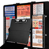 Foldable Aluminum Alloy Clipboard with Storage