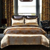 Silver Royal Luxury Duvet Cover Set with Pillowcases