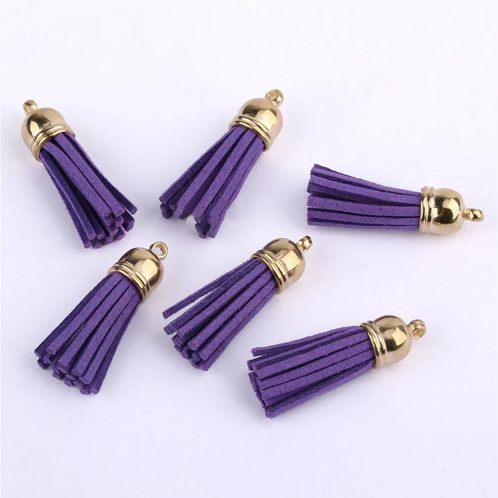 Suede Faux Leather Tassels for DIY Jewelry and Accessories