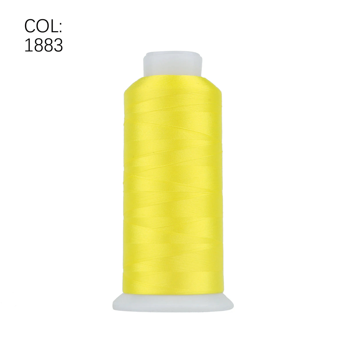 80-Color Polyester Embroidery Thread Set with Large 4000m Spools