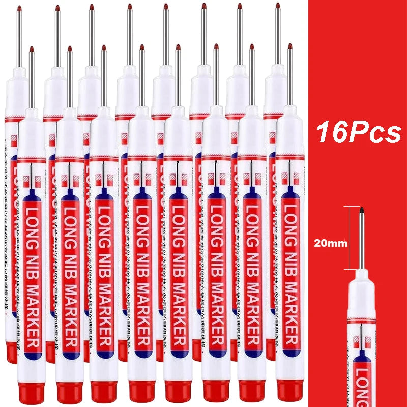 Waterproof Deep Hole Paint Markers for Metal & Woodworking