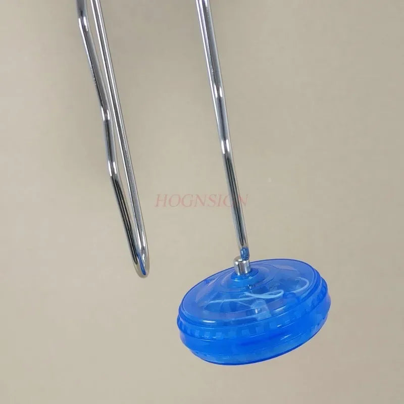 Retro Magic Rail Twirlers Flashing Gyro Wheel Classic Rail Twister Magnetic Yoyo Toy with Mesmerizing Rotating