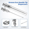 7-Piece Grease Gun Needle Nozzle Kit for Precision Lubrication