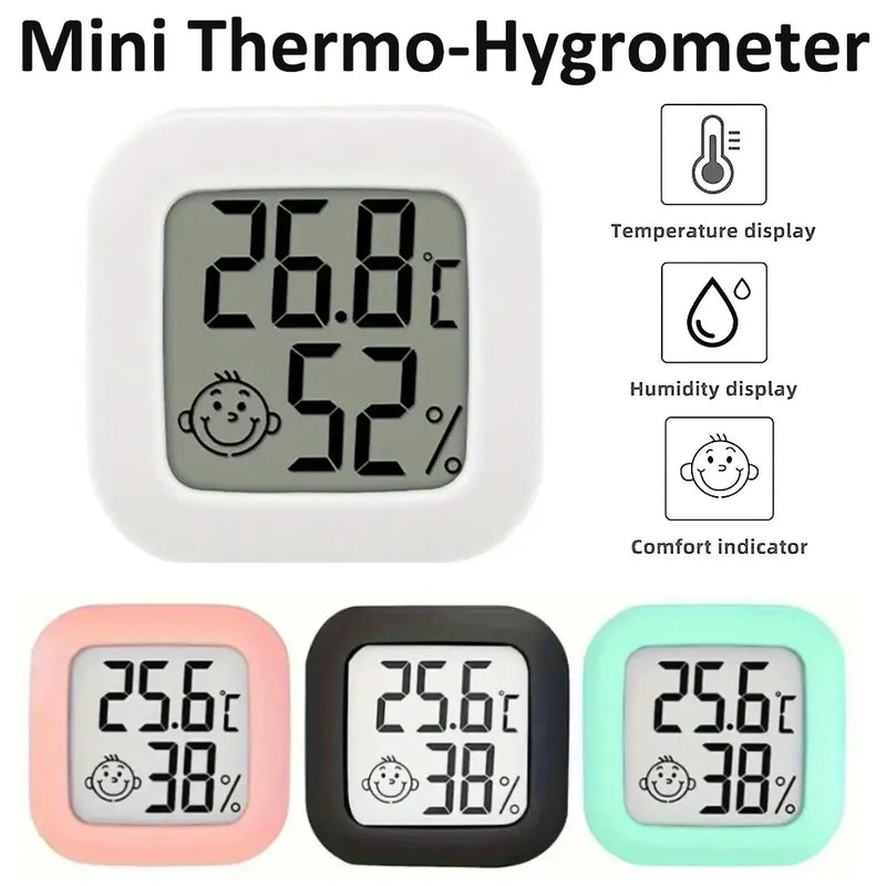 Compact Digital Indoor Thermometer & Hygrometer