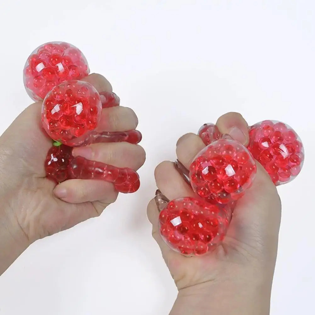 Squeezeable Strawberry Stress Relief Fidget Toy