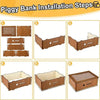 Wooden Savings Challenge Money Box