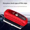 Car Windshield Oil Film Cleaning Brush with Sponge Applicator