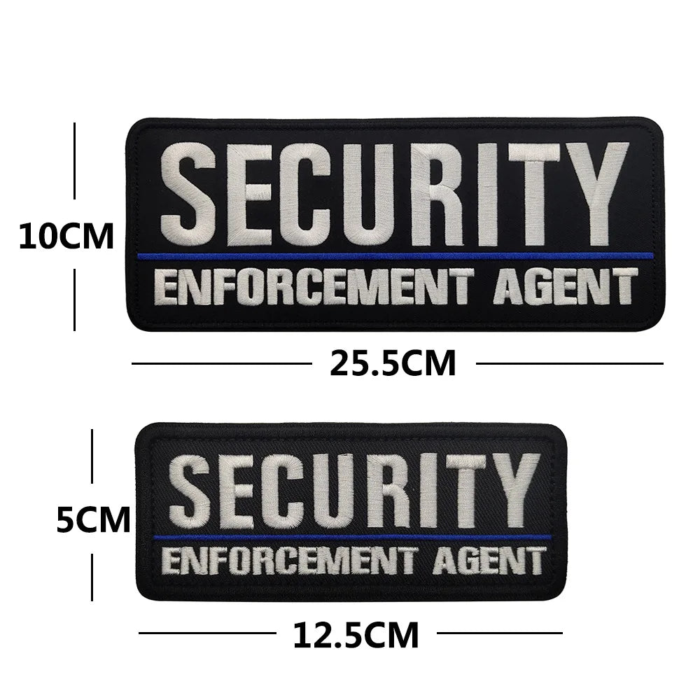 Reflective IR Security Patch with Hook & Loop Backing