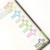 Cross-Shaped Metal Paper Clips for Crafts & Journaling