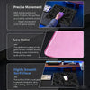 Frosted Glass Mouse Pad with Non-Slip Base