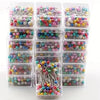 Colorful Glass Head Sewing Pins (100-Piece Set)