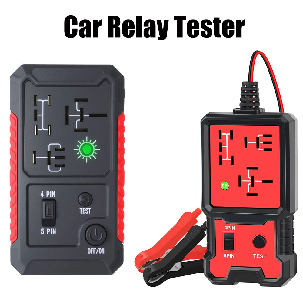 12V Automotive Relay Tester with LED Indicators
