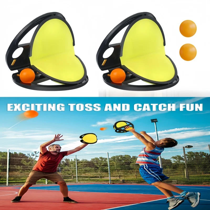 Toss & Catch Racket Game Set