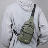 Men's Casual Crossbody Sling Bag with Multiple Pockets
