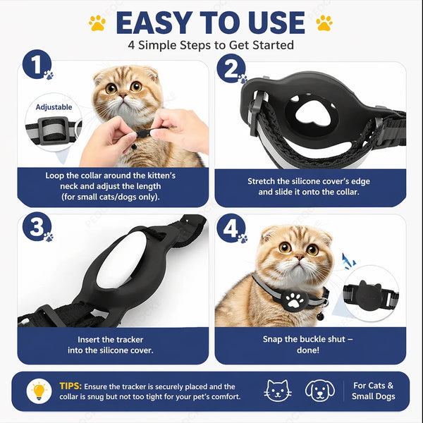SmartCat GPS Tracking Collar for Android