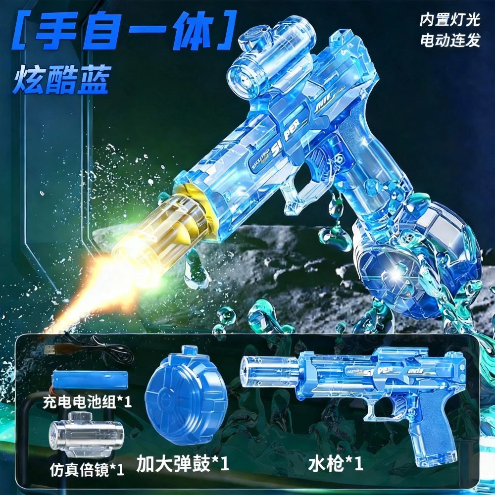 Electric Automatic Water Gun with Remote Trigger